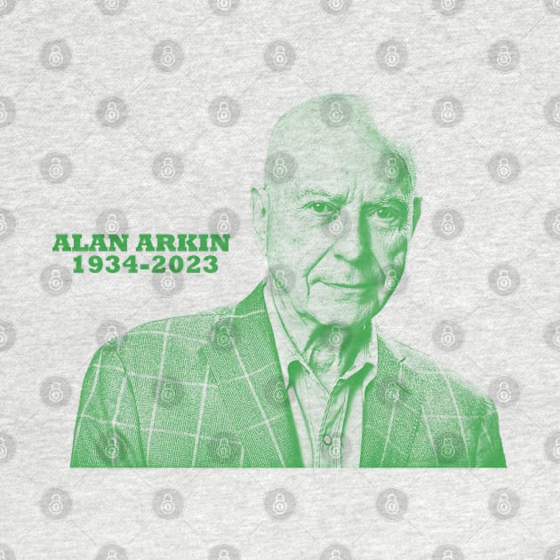 Alan Arkin - greensolid stylee by Loreatees